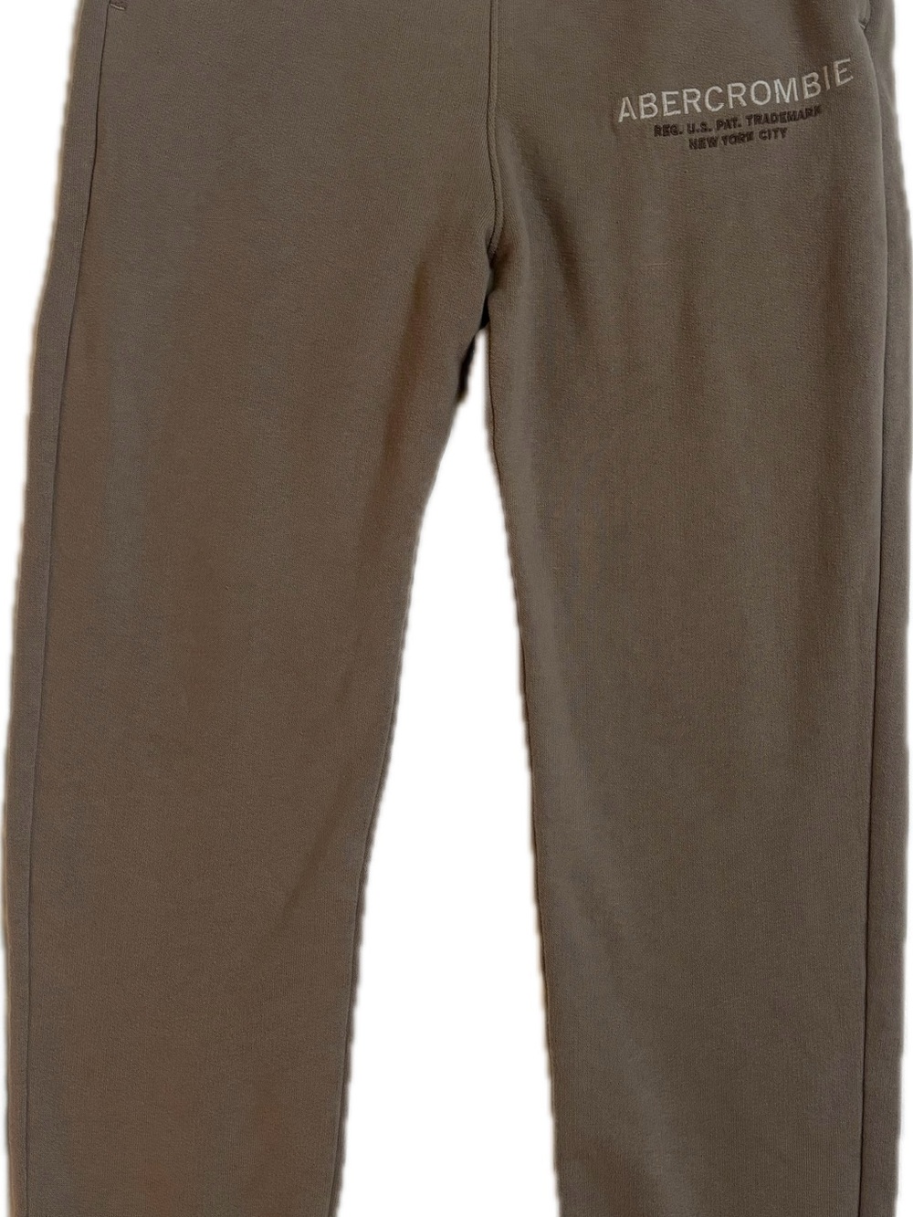 Abercrombie & Fitch Kids Beige Joggers - Youth Boys